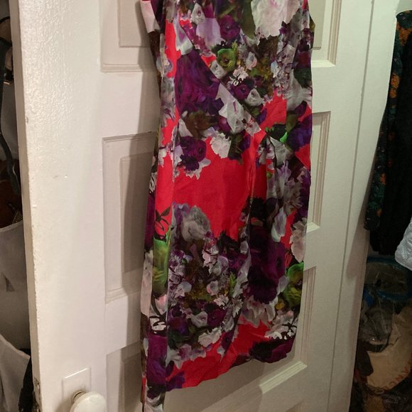 Nanette Lepore Forbidden Love Mini Floral Dress - Picture 3 of 7
